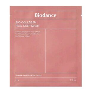 Biodance Bio-Collagen Real Deep Face Mask Probiotics Low Molecular Collagen 2 Pk